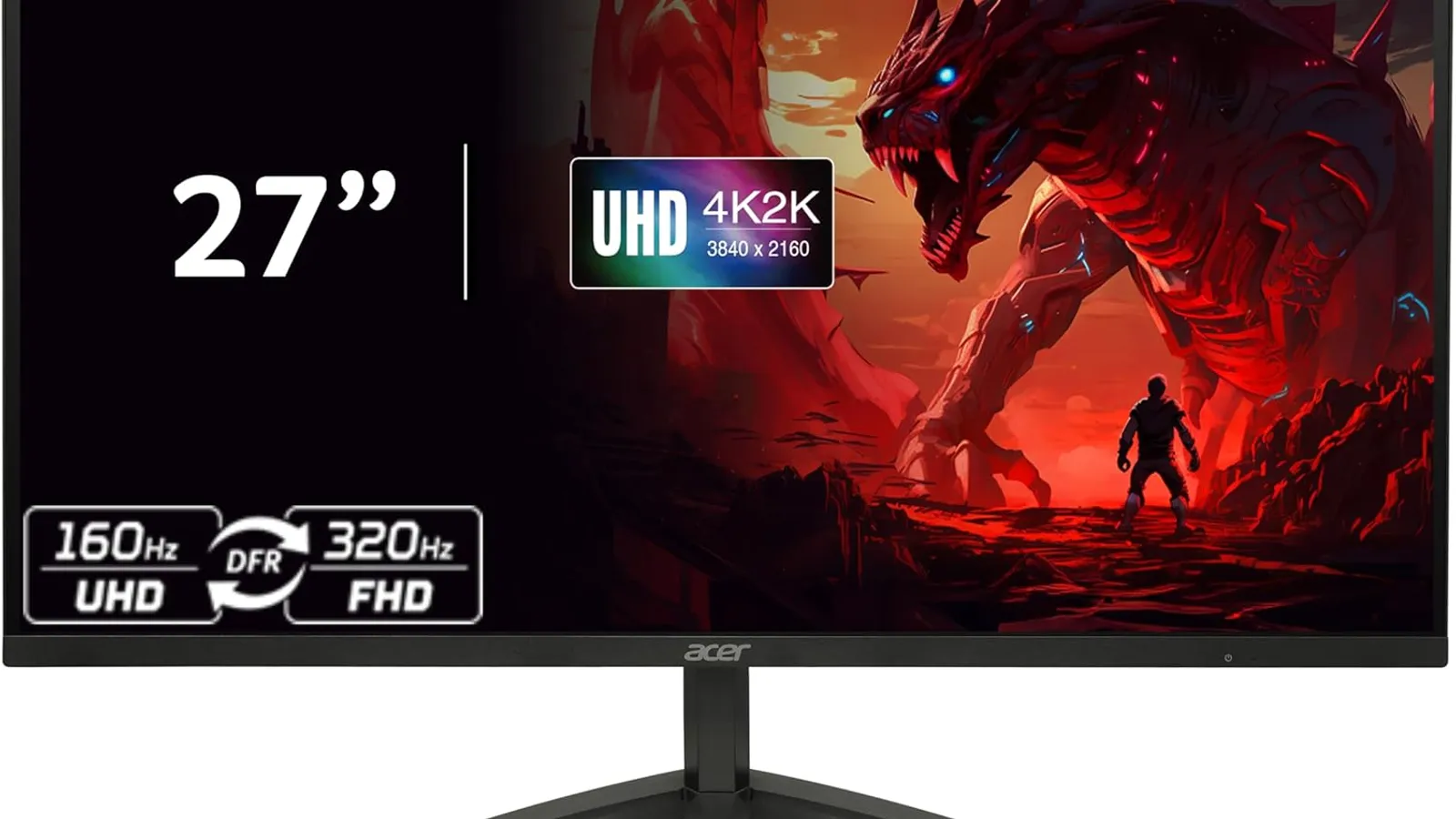 Acer Nitro XV275K P5 27-inch 4K Mini LED gaming monitor