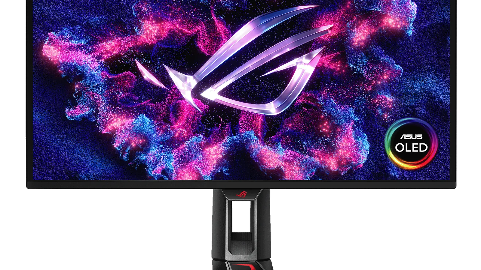 ASUS ROG Swift OLED PG27UCDM 27-inch 4K QD-OLED monitor front view