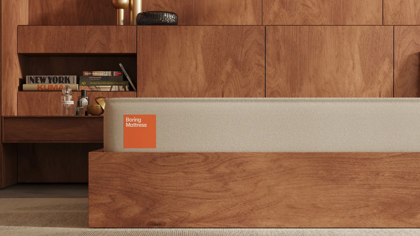 Boring Hybrid mattress for budget cooling and durable edge support