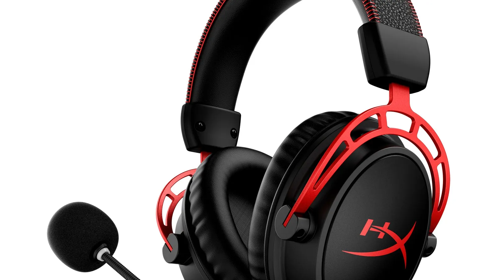 HyperX Cloud Alpha Wireless gaming headset front view
