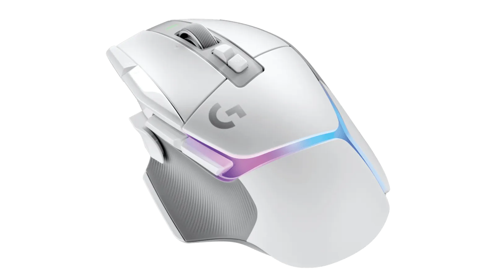 Logitech G502 X PLUS wireless gaming mouse with programmable buttons