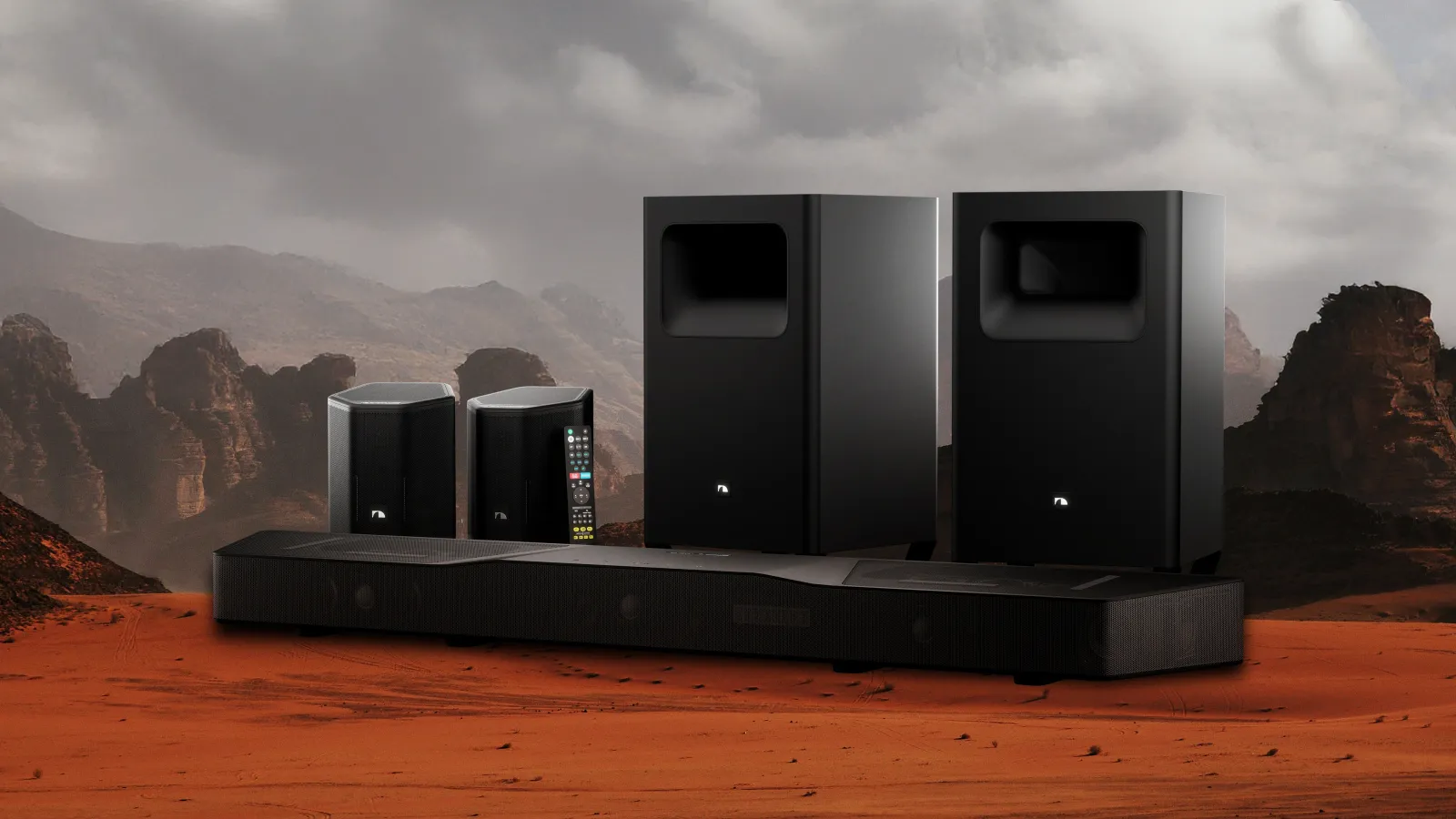 Nakamichi Shockwafe Wireless 9.2.4 surround soundbar system