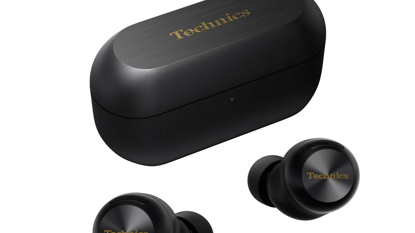 Technics EAH-AZ100 true wireless earbuds with charging case