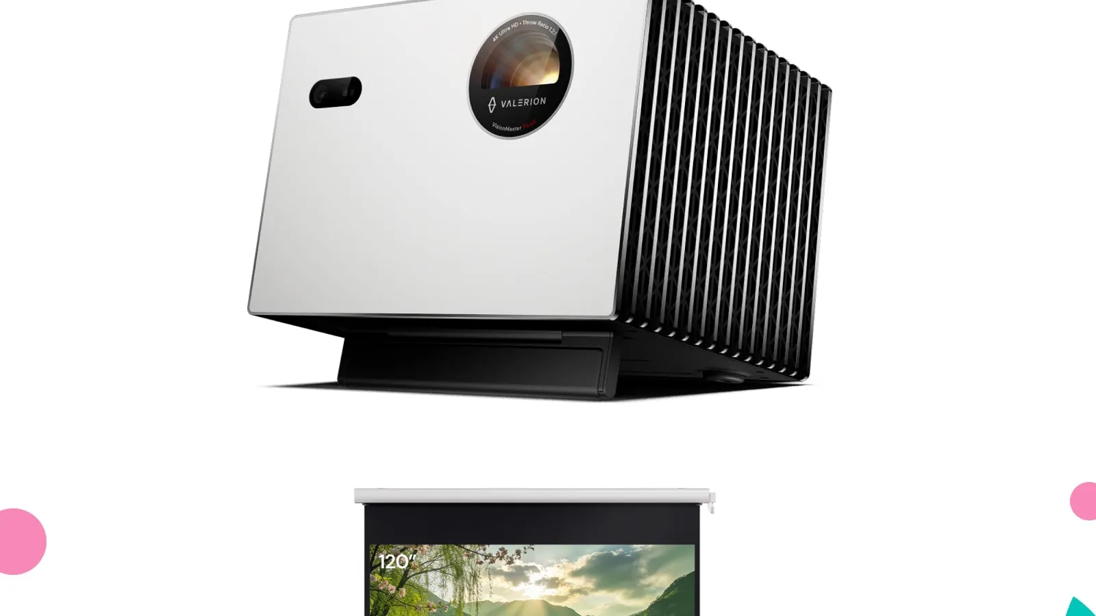 Valerion VisionMaster Max home theater laser projector